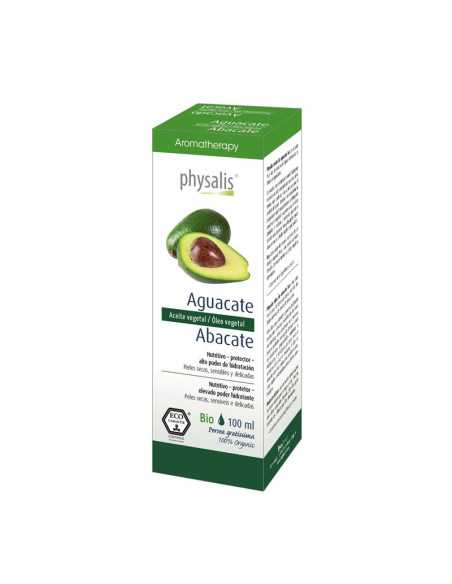 Aceite vegetal de aguacate bio 100ml Physalis Aceite vegetal de aguacate bio 100ml Physalis